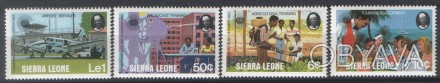 Sierra Leone - День Содружества - Сьерра Леоне 1983
1983 г.в.
SC# 581 - 584
MNH,. . фото 1