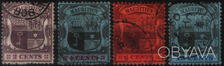 Британский Маврикий подборка
1904 ― 1907 год
Sc# 129 131 132 133
USED / F/VF
Вод. . фото 1