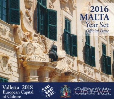 Мальта 2016. Официальный годовой набор монет