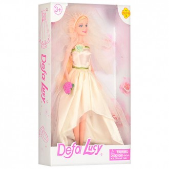 
	Кукла Defa Lucy "Прекрасная невеста" станет отличным подарком для каждой девоч. . фото 3