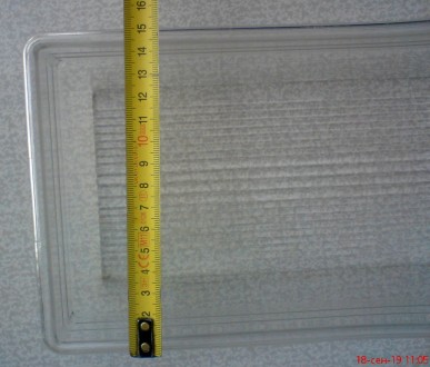 плафон пластиковый (оргстекло), размер около 66,5х15х4,5см, состояние отличное, . . фото 6