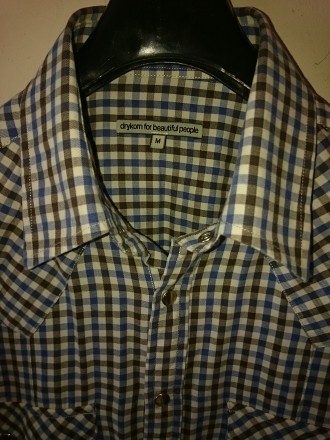 Модная, роскошная рубашка премиального немецкого бренда DRYKORN.
Итальянский хл. . фото 2