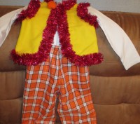 Продам новогодний костюм "гномика" на мальчика, размер - 128. . фото 7