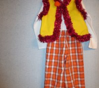 Продам новогодний костюм "гномика" на мальчика, размер - 128. . фото 2