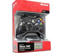 Беспроводной джойстик Xbox 360 Wireless Controller + Receiver, оригинальный, чёр. . фото 2