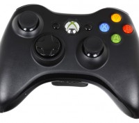 Беспроводной джойстик Xbox 360 Wireless Controller + Receiver, оригинальный, чёр. . фото 4