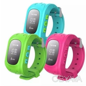 Умные детские часы Smart Baby Watch Q50 c GPS трекером Есть 3 цвета: розовый, зе. . фото 1