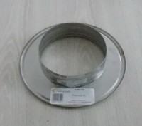 Розетка, флянец на гофру или металлическую трубу, диаметр 150 мм. Используется  . . фото 3