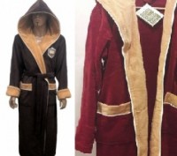 Мужской халат с капюшоном 

цвет Бордовый 

модель Nusa NS 7160 L/XL

абсо. . фото 2
