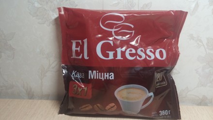 кофе 3в1 EL Gresso  упаковка 360г.,в упаковке 20 пакетиков по 18г.
Цена указана. . фото 7