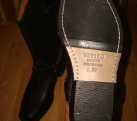Фирменные брендовые сапожки Invito Boots 36 размера , стелька 22,5 см. Высококач. . фото 8