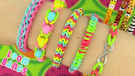 
 
Разноцветные браслеты из резинок сейчас очень популярны. Плетение браслетов –. . фото 4