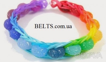 
 
Разноцветные браслеты из резинок сейчас очень популярны. Плетение браслетов –. . фото 1