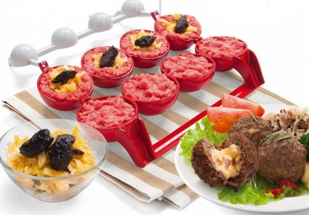 Как приготовить вкусные фрикадельки? Форма Meatball Maker Pro поможет сделать за. . фото 2