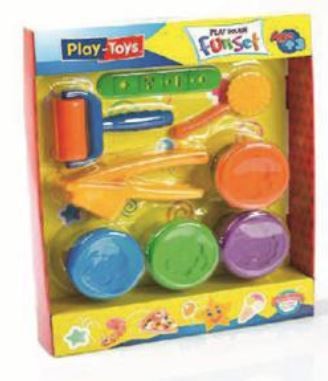 Набор для лепки (тесто) Play Toys Fun Set (4 цвета)
Масса для лепки Play Toys Fu. . фото 3