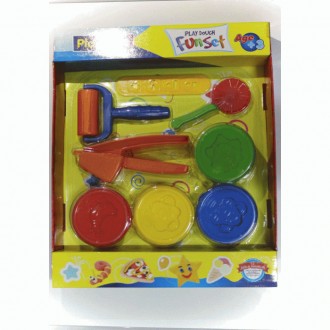 Набор для лепки (тесто) Play Toys Fun Set (4 цвета)
Масса для лепки Play Toys Fu. . фото 2
