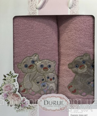 Подарочный набор детских махровых полотенец торговой марки Durul havlu из 100 % . . фото 1