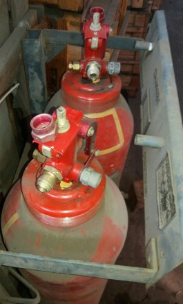 Батареи пожаротушения Т-2МА предназначены для хранения и выпуска огнетушащего ве. . фото 2
