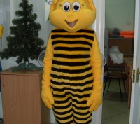 Трудолюбивая пчелка- яркое украшение для любой промоакции. Кукла выполнена из си. . фото 2