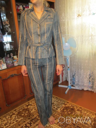 Белорусский классический костюм.(Карина делюкс).Трикотаж.Весенне-осенний вариант. . фото 1
