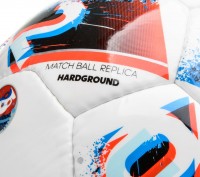 Покрышка мяча adidas HARDGROUND сделана из износостойкого материала специально а. . фото 3