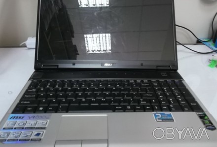 Нерабочий ноутбук  MSI VR630x по запчастям
Полная маркировка MSI VR630x MS-1672. . фото 1
