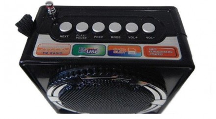 Портативное Радио Колонка МР3 USB NS 017 U При покупке нескольких лотов делаем с. . фото 7