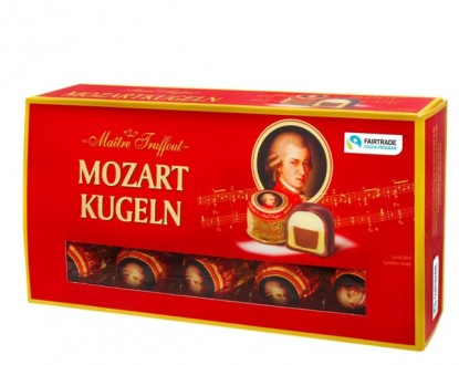 Конфеты J.D.Gross/ReichsGraf Mozart, 200гр Марципановые конфеты Mozart в темном . . фото 7