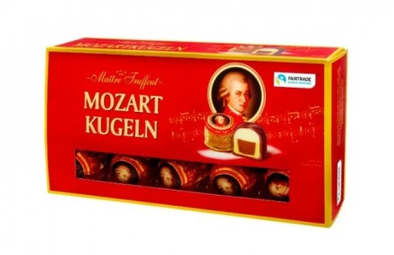 Конфеты J.D.Gross/ReichsGraf Mozart, 200гр Марципановые конфеты Mozart в темном . . фото 11