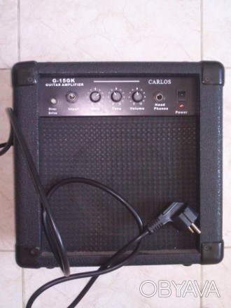Продам усилитель низкой частоты (Guitar amplifier), ф-ма CORSAR, мод. G 15 GK, 2. . фото 1