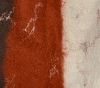 шерстяной валянный шарф из натуральной тончайшей мериносовой шерсти овец и волок. . фото 4