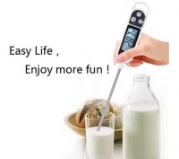 С данным термометром вы сможете измерить температуру     жидкостей (молоко йогур. . фото 7