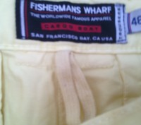 Новые, суперские, яркие брюки фирмы FISHERMANS WHARF серии CARGO BOAT. Брюки жел. . фото 6