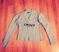 Шикарный шерстяной джемпер Donna Koran DKNY,р.m-l. Покупался для меня и двух доч. . фото 4