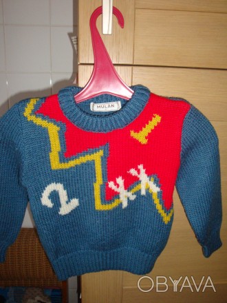 продам свитер для мальчика,новый,возраст 1-2 годика. . фото 1