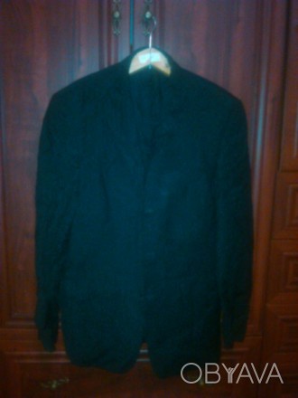 Продам пиджак: состояние - нового, размер - L, цвет - черный, производитель - ви. . фото 1