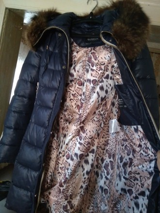 Продам женское пальто(куртка).Наполнитель холлофайбер,очень теплая.Размер L.Длин. . фото 4