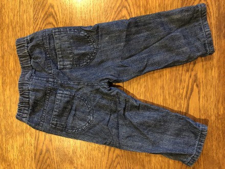 Тёплые джинсы на мальчика возрастом 6-9 месяцев
В идеальном состоянии, в носке . . фото 3