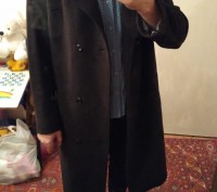 Пальто с катаной шерсти с воротником из натурального меха Фирмы ВИДИ ВАН.. . фото 4