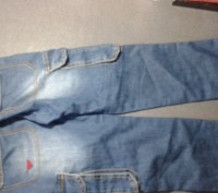 джинсы в отличном состоянии. замеры: внешний шов 71 см. внутренний шов 50см Пере. . фото 4