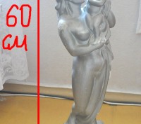 Гипсовая скульптура "Мать с ребёнком"
Нуждается в покраске
Высота 60см

Лока. . фото 3