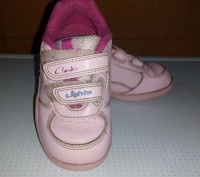 Продам кроссовки на девочку англ.фирмы кларкс Clarks.Англ. размер 5,5 по стельке. . фото 2
