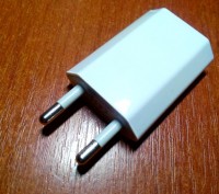 Адаптер живлення USB 1А для зарядки будь-яких пристроїв, що заряджаються через к. . фото 3