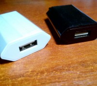 Адаптер живлення USB 1А для зарядки будь-яких пристроїв, що заряджаються через к. . фото 5