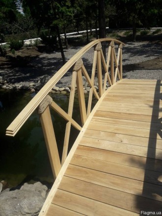 Столярное производство Гюмри построит декоративный мостик для вашего ландшафта п. . фото 6