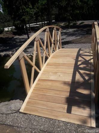 Столярное производство Гюмри построит декоративный мостик для вашего ландшафта п. . фото 4