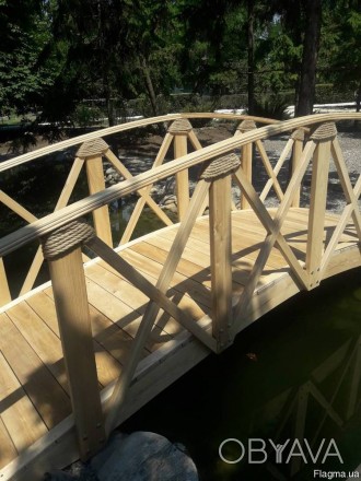 Столярное производство Гюмри построит декоративный мостик для вашего ландшафта п. . фото 1