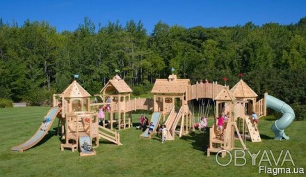 Столярное производство Гюмри выполнит строительство детской игровой площадки из . . фото 1