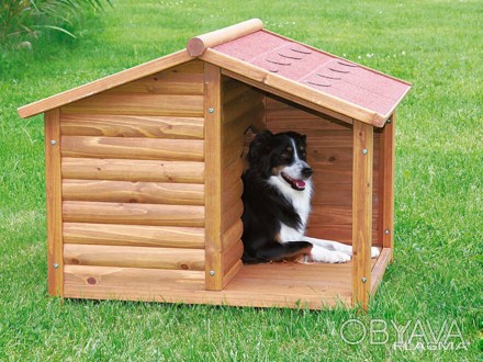 Будка для собаки – это ее дом, который служит ей защитой от непогоды, местом отд. . фото 1