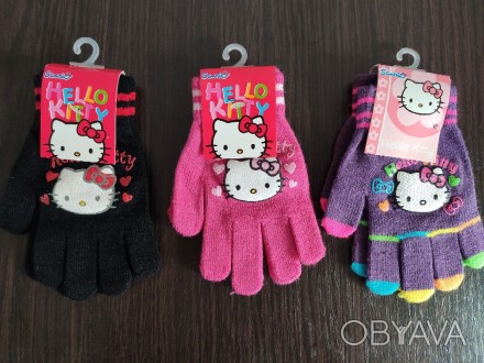 НОВИНОЧКА!
Очень красивые и яркие детские перчатки деми р. универсальный пример. . фото 1